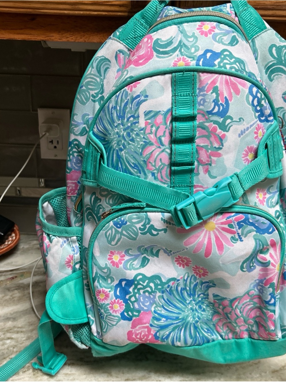 Lilly Pulitzer x Pottery Barn Kids Mackenzie Girls  Backpack Unicorn in Bloom